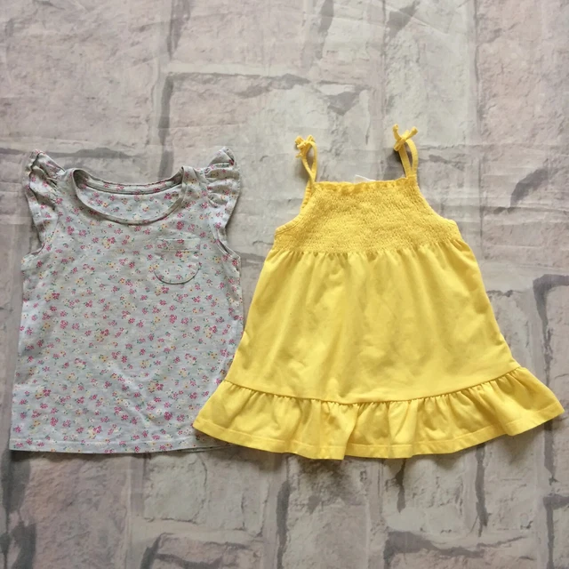 Pacchetto vestiti per bambina 3-4 anni Next Minoti M&S ecc pantaloncini jeans abito ecc. 7