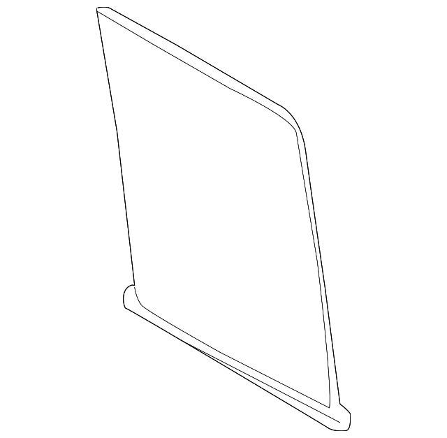 Genuine Toyota Sliding Glass 64807-04040