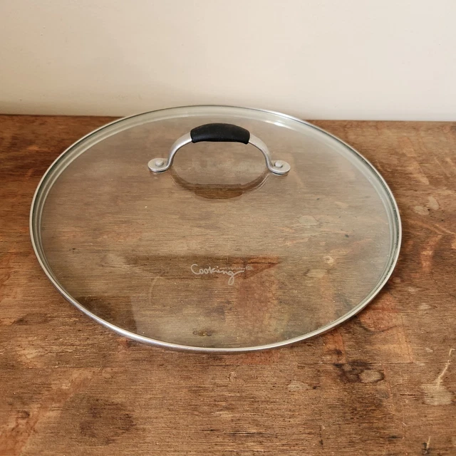 Calphalon  12 Inch Replacement Lid, Tempered Glass Stainless Steel