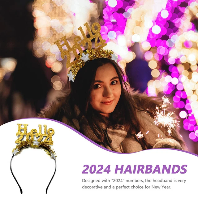 HELLO 2024 CHRISTMAS Glitter Eyeglass Costume Glasses Party Supply