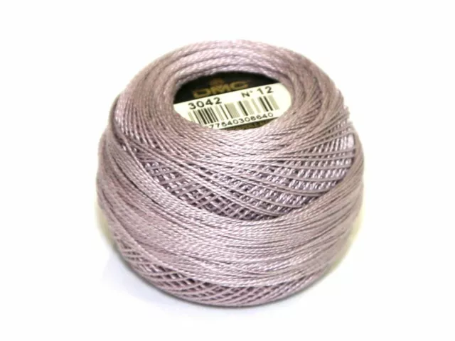 Size 12 Cotton Perle Thread - 3042 - per ball