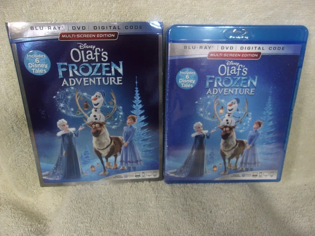 DISNEY - OLAF'S Frozen Adventure (Blu-Ray/DVD+Digital, 2-Disc) W/SLIP ...