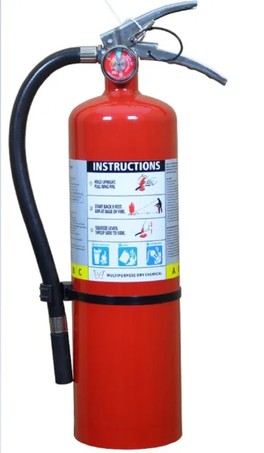 Victory Fire & Gas, 5 LB. ABC Recharable Fire Extinguisher, Tagged, NEW.