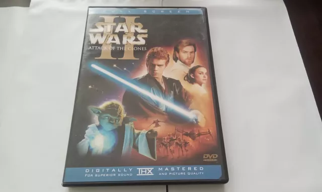 Star Wars Episode II: Attack of the Clones (DVD, 2002, Special Edition)