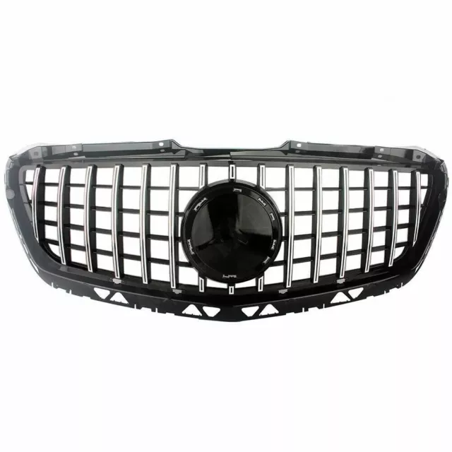 Calandre sport chrome noir brillant pour Mercedes Sprinter W906 06-13 -  Speed Wheel