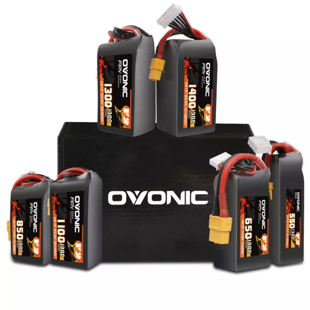 Ovonic Lipo Akku 2s 3s 4s 6s 550-9000mAh 100-130C Serie Für RC Auto LKW Heli FPV