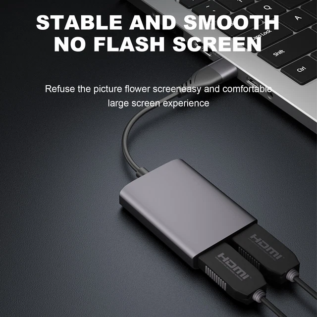 Satechi Adaptateur USB-C Vers VGA 1080p 60Hz - Compatible MacBook M1/M2, IPad Pro/Air, IMac - Gris Sidéral