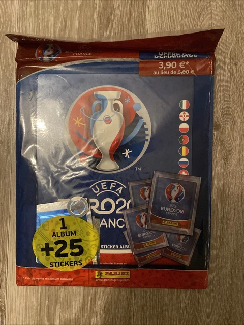 Panini Euro 2016 - Album Vide Empty Blister Sealed French Version