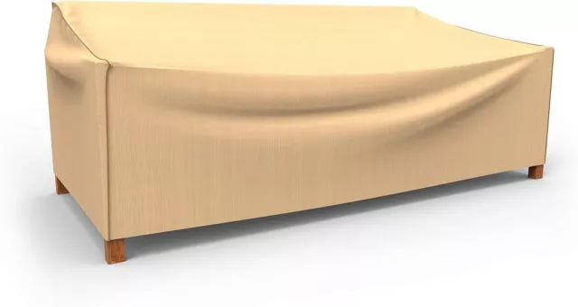 Budge Sedona Patio Sofa Cover, Tan, Large Large, Tan