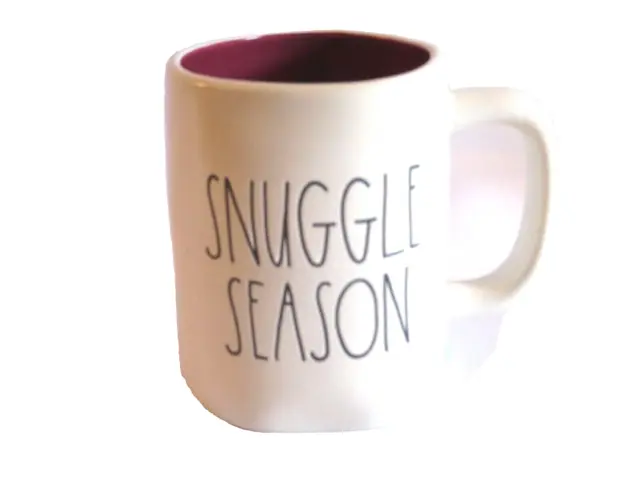 Rae Dunn SNUGGLE SEASON Ceramic Mug - NEW