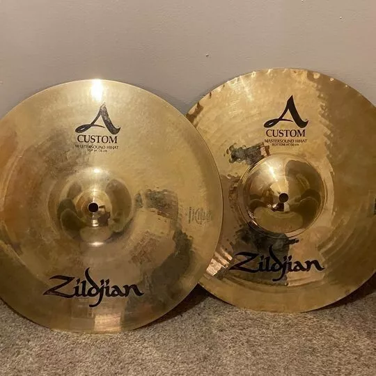 Zildjian 14" A Custom Mastersound Hi Hats