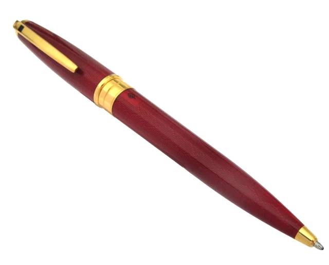 Stylo Roller Dupont Olympio Laque De Chine Rouge - Modèle Prestige, Neuf De Stock, Sans Emballage