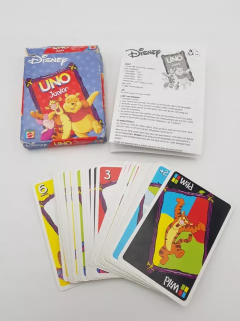 UNO Junior, Gioco di Carte con 45 Carte, Giocattolo per Bambini 3+