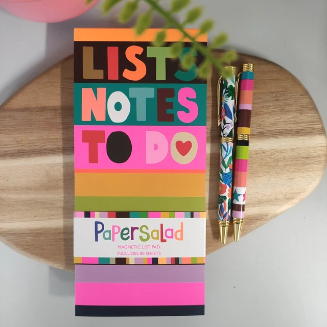 *NEW* THE GREAT British Card Company Paper Salad List Pad £6