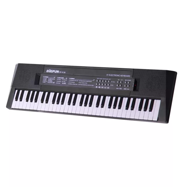 61 teclas teclado electrónico de música digital con función de micrófono W7P6
