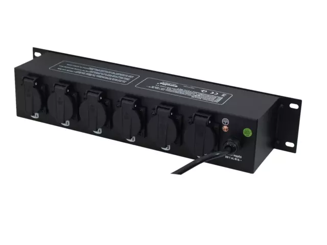 Eurolite Board 6-S Switchboard panneau de commutation 6 canaux Schuko 3