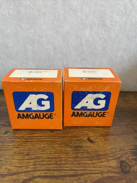 Amgauge Heavy Duty Performance Plus Thermostats B-306, Lot Of 2