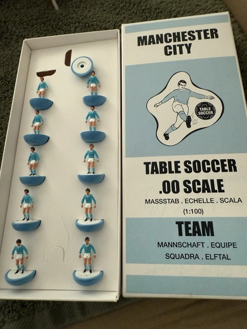 Vintage Subbuteo Lightweight équipe Manchester City – Réf 744, Collection