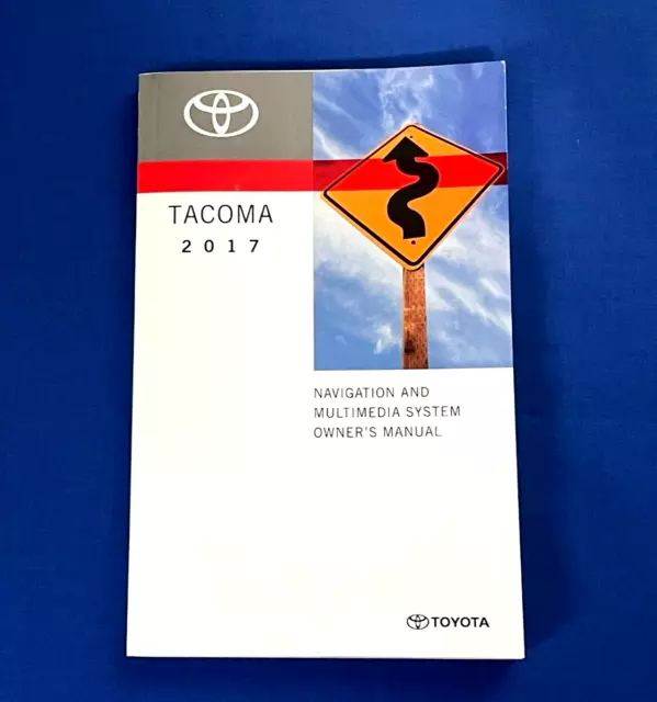 2017 Toyota Tacoma Owners NAVIGATION MANUAL ONLY LOW PRICE & FREE SHIPPING