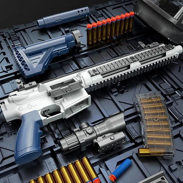 M416 TOY GUN Rifle Sniper Pistol Blaster Soft Bullet Launcher for Kids ...
