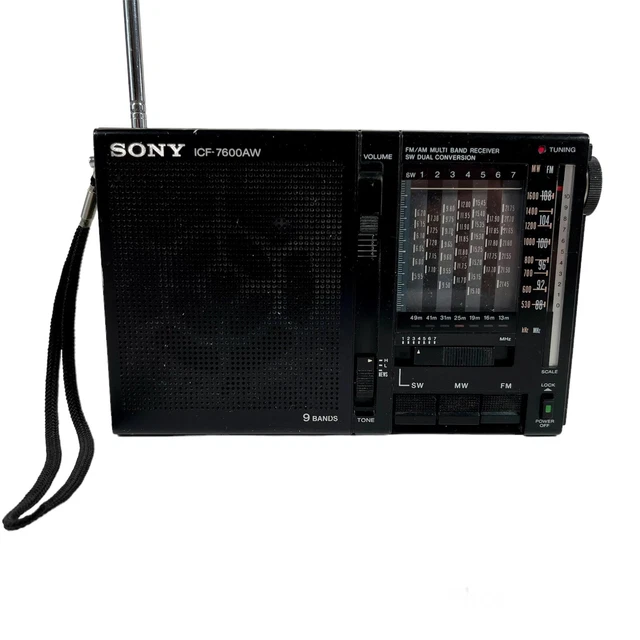 Sony ICF-801 Radio Portatile FM/AM - Modello Giapponese In Ottime Condizioni