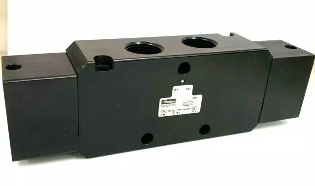 Parker B894000XXA 5/3-Way CE 3/4" Pneumatic Double Air-Pilot Directional Valve