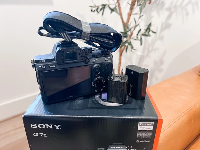Sony Alpha A7 III 24.2MP Digital Camera - Black (Kit with 16-50 lens)