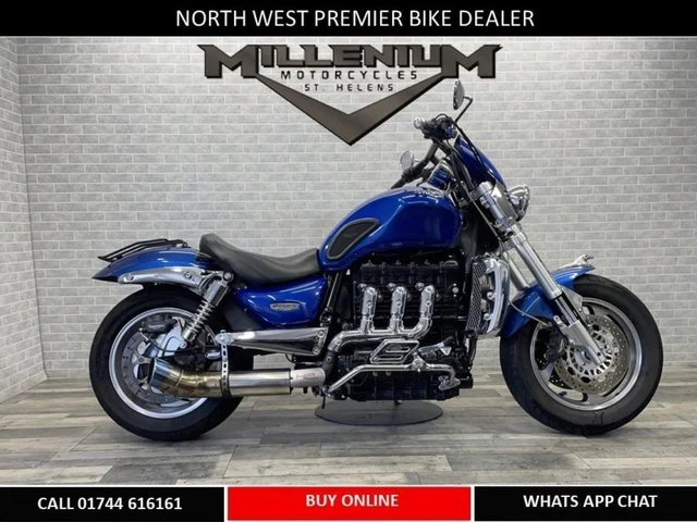 2007 TRIUMPH ROCKET Iii In Blue With 24300 Miles 6 995.00
