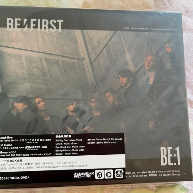 2:BE(LIVE盤)【CD+2DVD】/BE:FIRST[CD+DVD] Amazon.co.jp: BE:FIRST 2:BE（2ndアルバム）【LIVE盤&MV盤&通常
