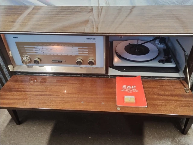 1960'S GEC STEREO radiogram vintage £78.72 - PicClick UK