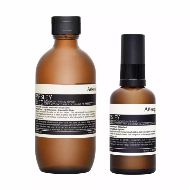 Aesop Anti-Oxidant Gesichtswasser 200 ml + Hydrator 60 ml (normale bis trockene