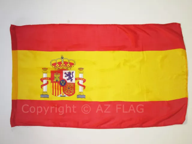 BANDERA de ESPAÑA 150x90cm especial hinchas - BANDERA ESPAÑOLA 90 x 150 cm - Nue