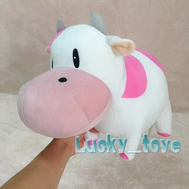 14'' Harvest Moon Strawberry Cow Plush Doll Stuffed Toy Pillow Plushie Gift