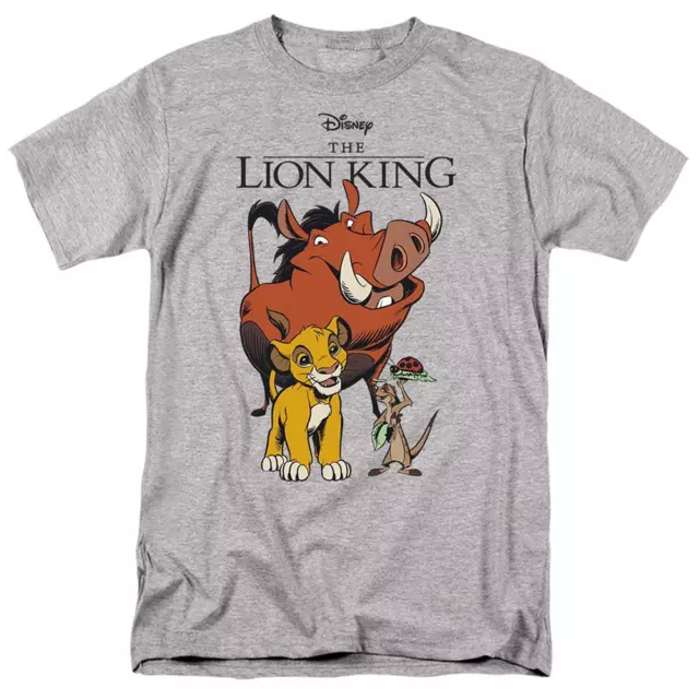 Disney 100 Lion King Simba Pumbaa Mens T-shirt D100 100th Anniversary Official