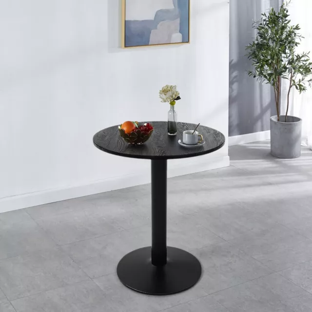 Square/Round Bistro Bar Table w/ Pedestal Base Bistro Home Office Reception Wood