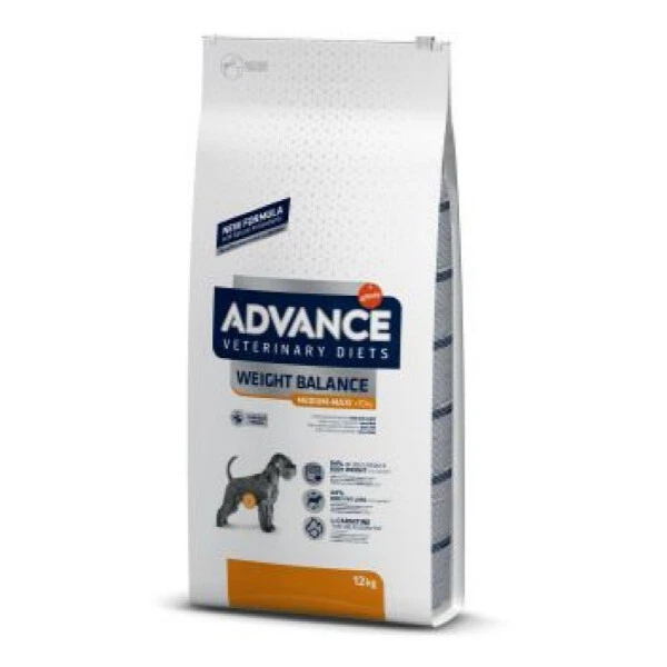 Advance veterinary dog Medium-Maxi Weight balance 12 Kg.
