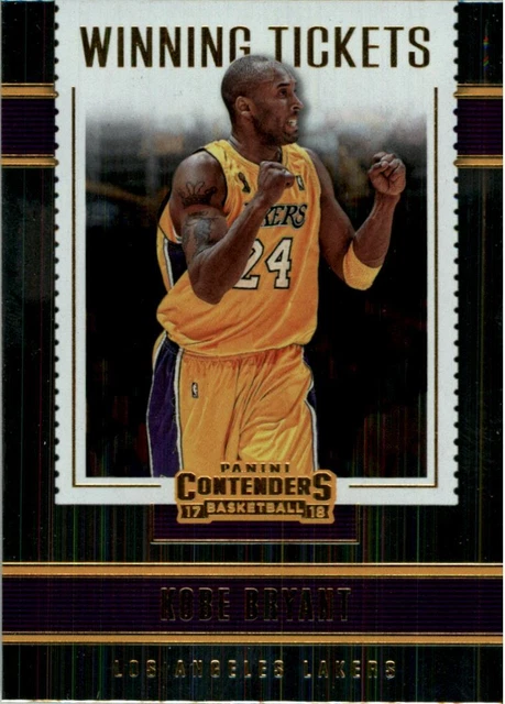 2017-18 Panini Contenders Winning Tickets #7 Kobe Bryant