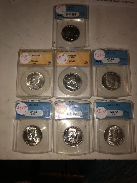 Franklin Half  Dollar ANACS Certified