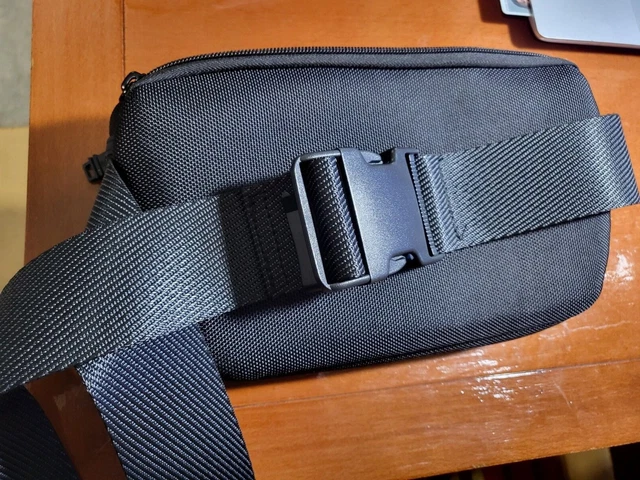 TUMI Alpha Bravo Campbell U-Pouch Black Ballistic Nylon(USED) with cut belt  3