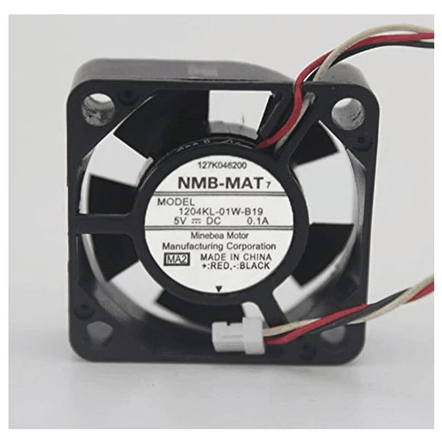 1204KL-01W-B19 3CM 3010 5V 0.1A 3-Wire Cooling Fan 3cm Fan 6months warranty