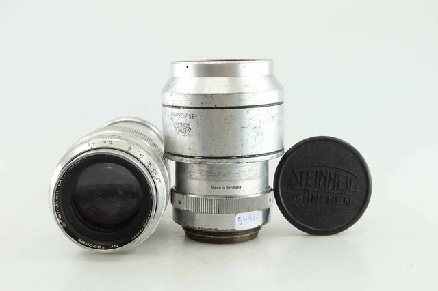 Steinheil München Culminar f4.5 135 mm Culminar f2.8 85 mm objetivo Lens 94422