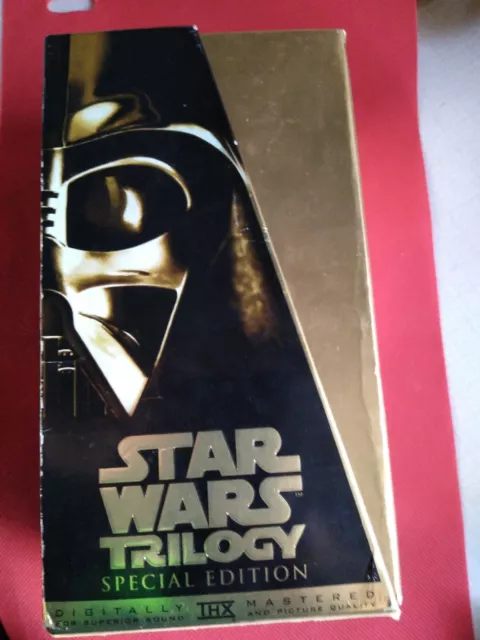 1997 VHS - STAR WARS - Special Edition TRILOGY, BOX SET 20th CenturyFox Video