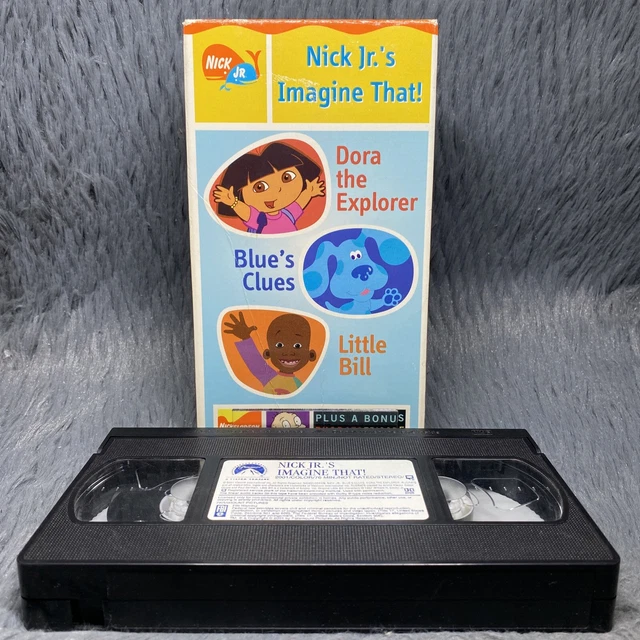 NICK JR.'S IMAGINE That VHS Nickelodeon VHS 2001 Little Bill Blues ...