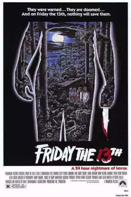 398502 Friday the 13th Movie Betsy Palmer Adrienne King WALL PRINT POSTER UK