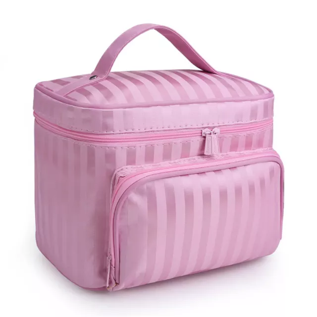 Große professionelle Kosmetiktasche Make-up Tasche Aufbewahrung Griff Organizer Reiseset