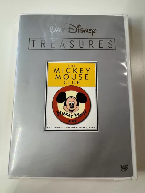 Walt Disney Treasures The Mickey Mouse Club DVD Like New Condition