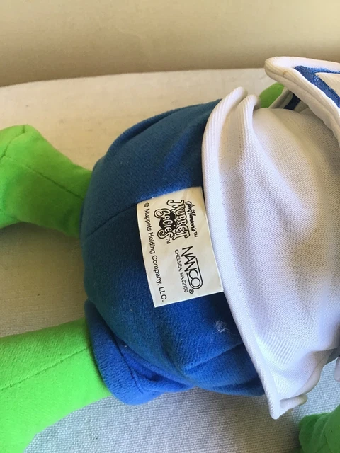 Vintage Nanco Jim Hensons Muppet Babies Kermit The Frog Plush Stuffed Animal Toy 4