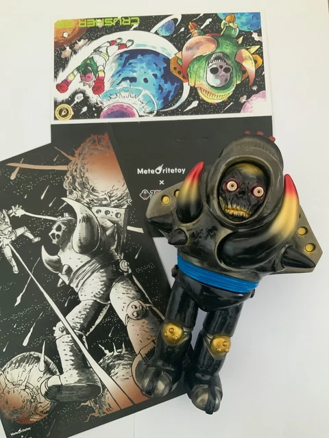 ZOLLMEN OMO X meteorite toy 'crusher 56' black mvh nag bemon