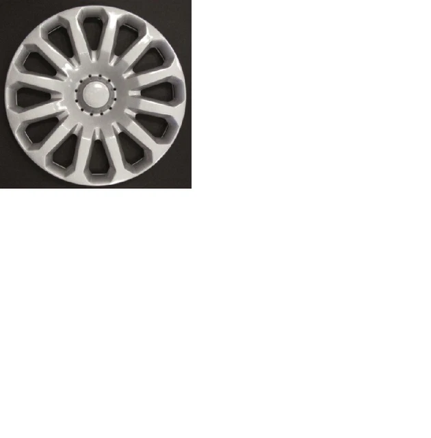 Set 4 Copricerchi Coppa Ruota Diametro 15” – Compatibili Con Fiat Doblò Dal 2006, Borchie In Plastica, Design Originale