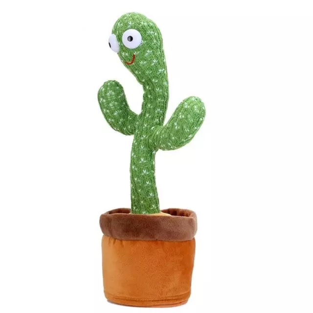 Jouet En Peluche Cactus Pour Bébé Et Adulte, Haut-Parleur, Danse, Répétition De